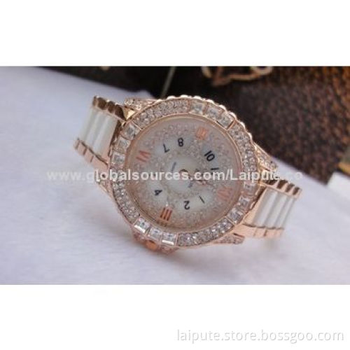 Fashionable Ceramic Watches, Import Movement, Various Colors Available